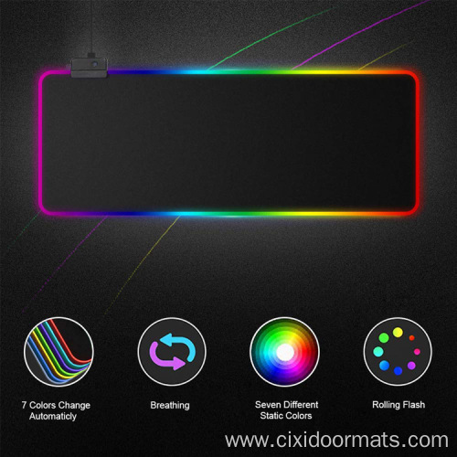 Anti-slip customized gaming LED mouse pads